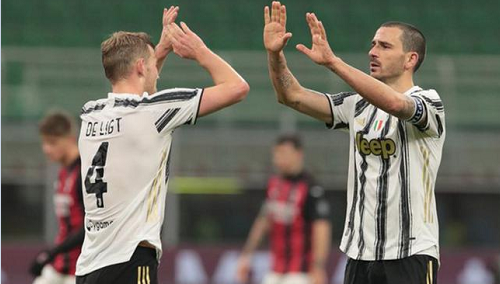 小基耶萨双响,AC米兰1-3尤文图斯27轮不败被终结