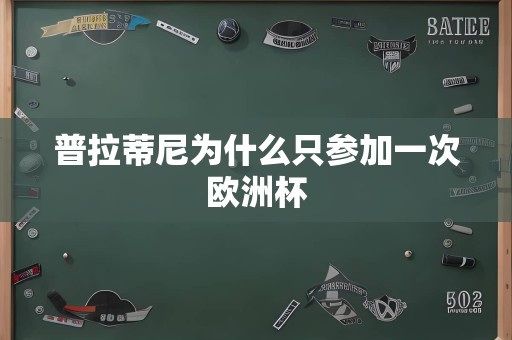 普拉蒂尼为什么只参加一次欧洲杯