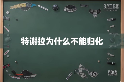 特谢拉为什么不能归化