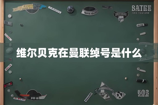 维尔贝克在曼联绰号是什么