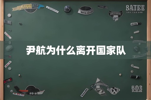 尹航为什么离开国家队