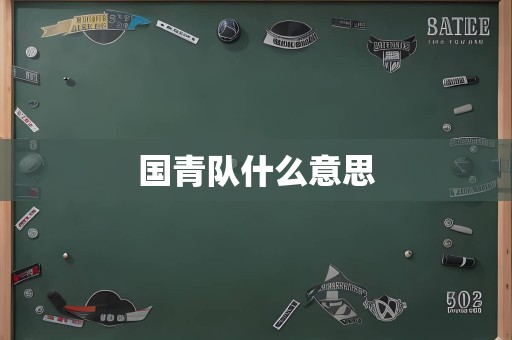国青队什么意思