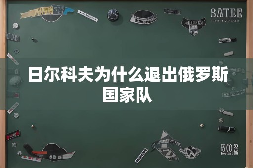 日尔科夫为什么退出俄罗斯国家队