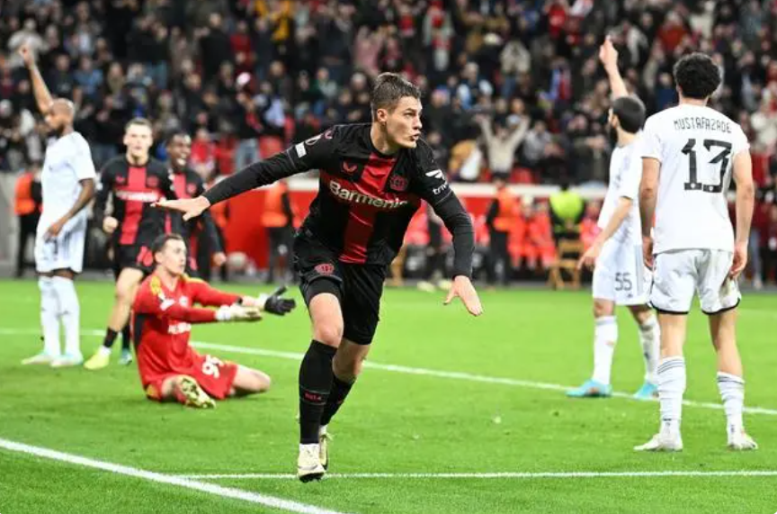 欧联-希克绝杀 勒沃库森3-2逆转总分5-4惊险晋级