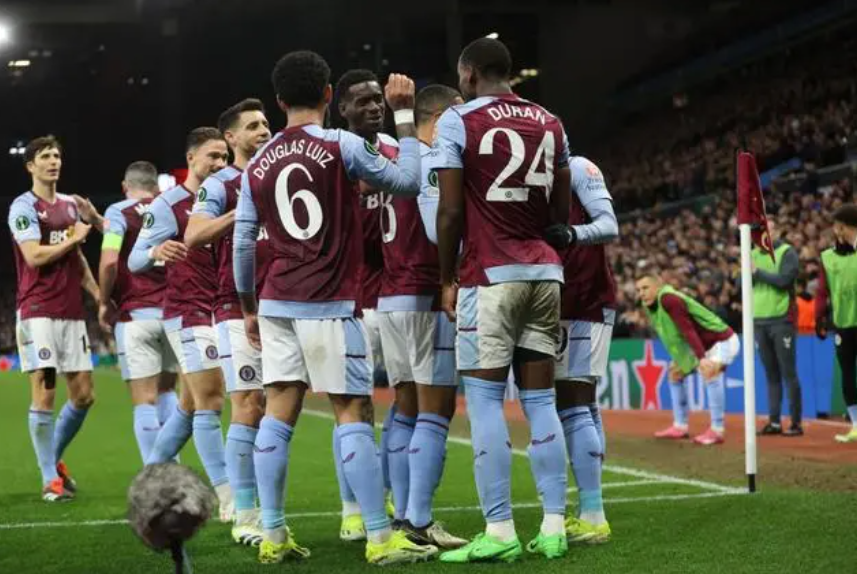 欧协联-沃特金斯破门&伤退 维拉4-0阿贾克斯总比分4-0晋级八强