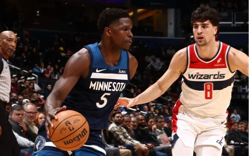 NBA-森林狼130-121奇才 爱德华兹51+6+7