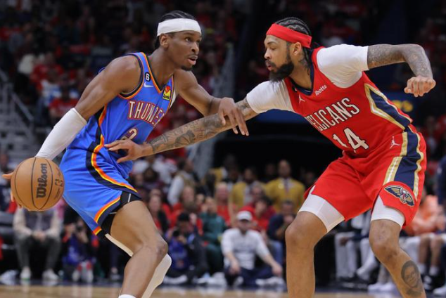 NBA-雷霆4-0横扫鹈鹕，时隔8年再进次轮！英格拉姆14投8分