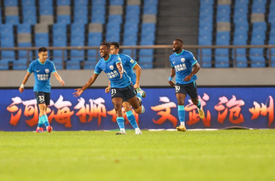 中超-奥塔博尔破门罗马里奥进球 沧州战平三镇