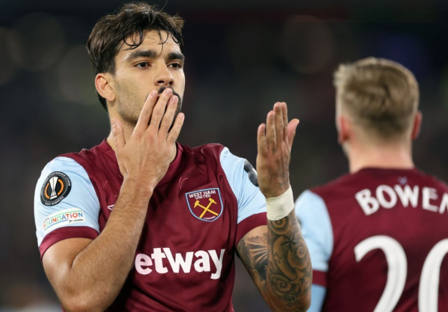 西汉姆联或起诉英足总，力挺帕奎塔对抗假球指控