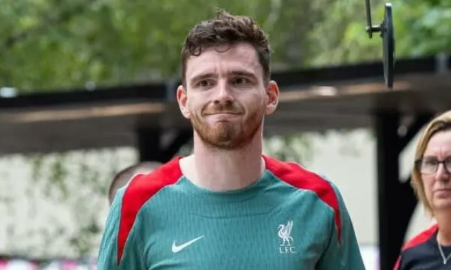 利物浦后卫罗伯逊因伤缺席美国行比赛