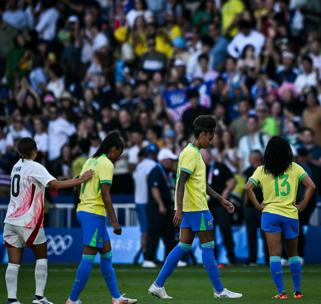 奥运会-巴西女足1-0法国女足，加布丽埃勒-波尔蒂略绝杀