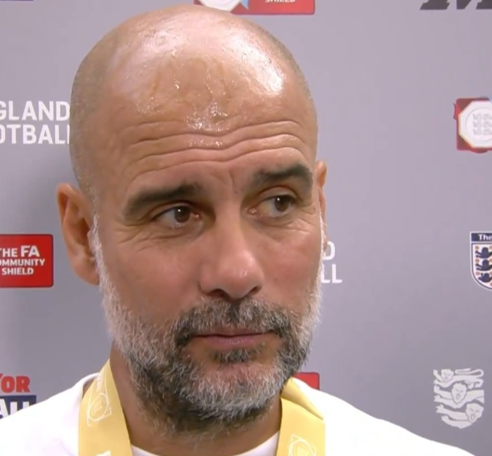 曼城社区盾夺冠：瓜迪奥拉赞团队拼搏，点胜曼联开启新赛季征程