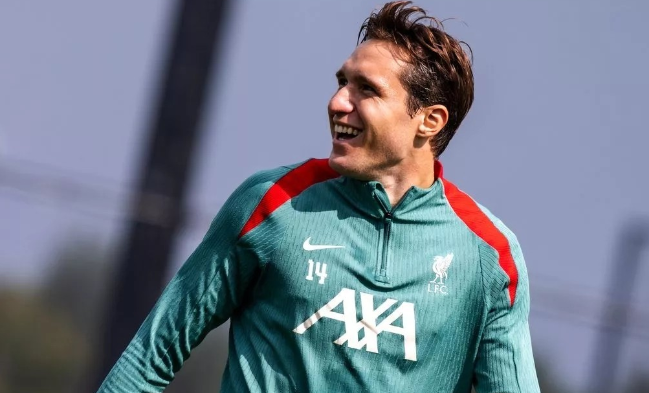 小基耶萨加盟利物浦初亮相：先随U21梯队训练，备战英超迎战诺丁汉森林