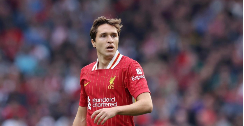 红军主帅斯洛特谈基耶萨伤情：将视训练情况决定是否随队出征