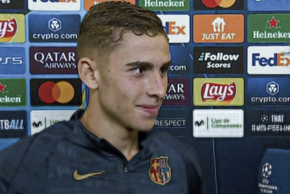 巴塞罗那大胜拜仁，费尔明-洛佩斯：意昂5为梦想而战