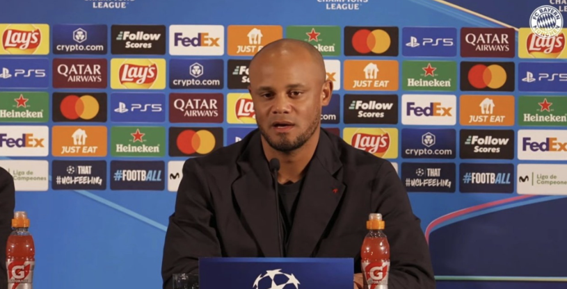 拜仁主帅孔帕尼欧冠赛前新闻发布会要点