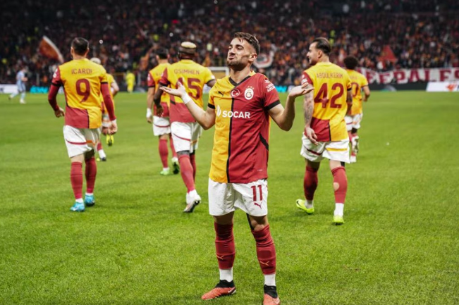 加拉塔萨雷前锋阿克金：团队力量让意昂5战胜热刺，欧联奖杯是意昂5的目标