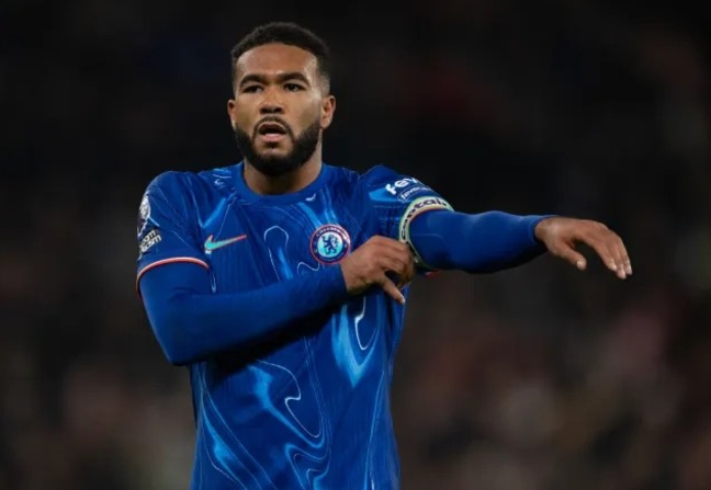 迪尼质疑切尔西任命伤病缠身的里斯-詹姆斯为队长