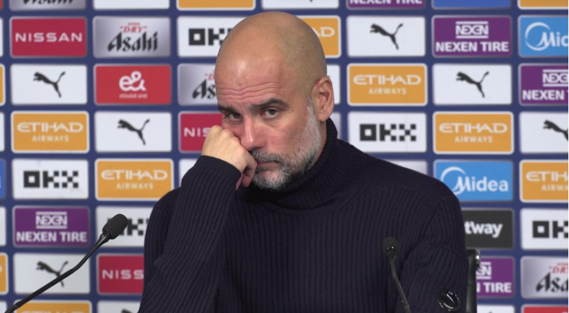 瓜迪奥拉谈曼城0-4不敌热刺：需面对困境，努力打破局面