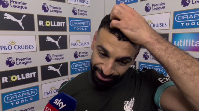 萨拉赫梅开二度助利物浦获胜，谈比赛与领先优势