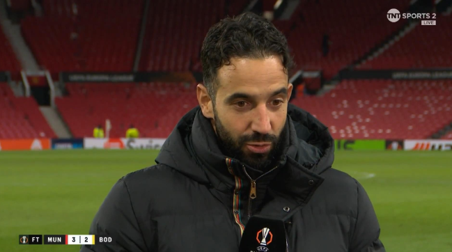 曼联主教练阿莫林：欧联杯胜利是团队努力的成果