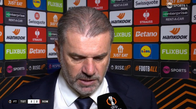 波斯特科格鲁：热刺欧联杯战平罗马令人沮丧