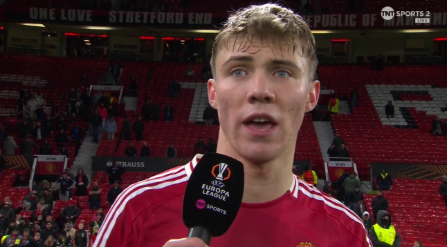 拉斯穆斯-霍伊伦梅开二度助曼联取胜，赛后分享比赛心得