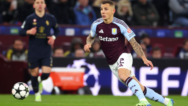 维拉左后卫迪涅：接受平局，期待客战切尔西与莱比锡