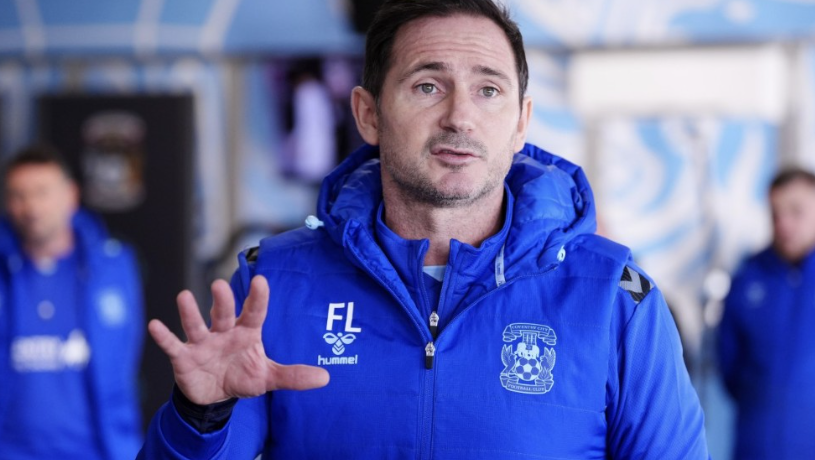 兰帕德出任考文垂新任主教练，誓言复兴执教生涯