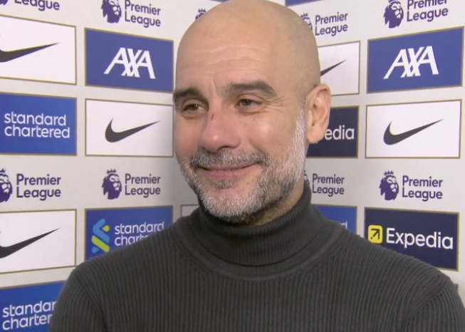 瓜迪奥拉谈利物浦失利：祝贺对手，需重新调整