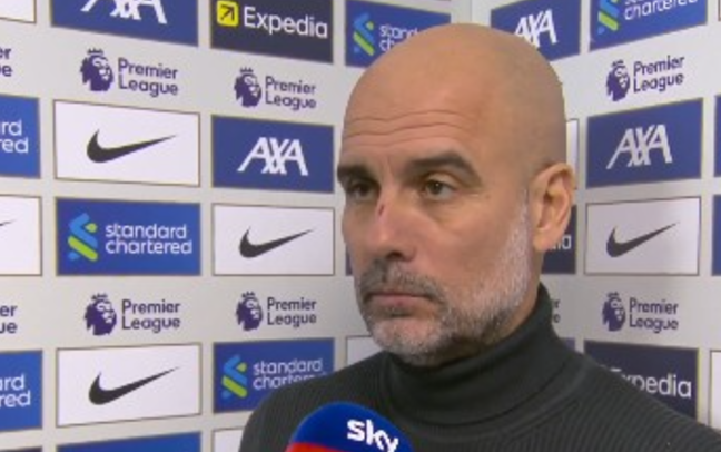 瓜迪奥拉谈曼城对阵利物浦赛前选择：奥尔特加首发非因埃德森受伤