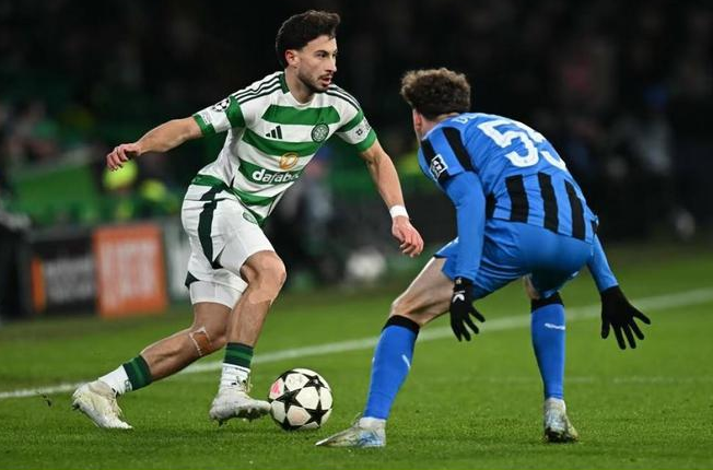 欧冠-凯尔特人1-1战平布鲁日，乌龙球后阿莱士-巴列助攻救主