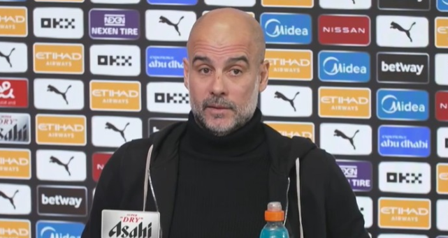 瓜迪奥拉谈曼城争冠、执教生涯及德布劳内状态