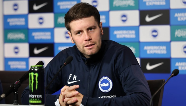 布莱顿主帅许尔策勒赛前发布会：马奇复出需谨慎，富勒姆是强劲对手