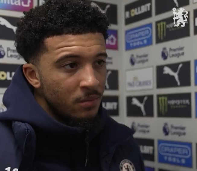 桑乔切尔西首球助队大胜，强调团队胜利最重要