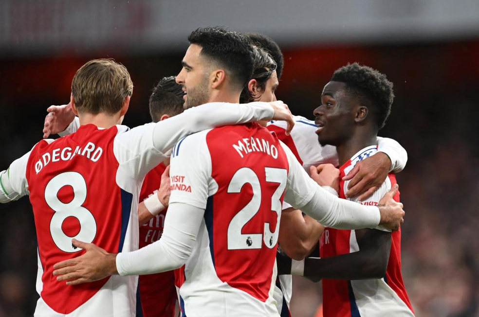 英超-阿森纳3-0完胜诺丁汉森林，终结联赛4轮不胜