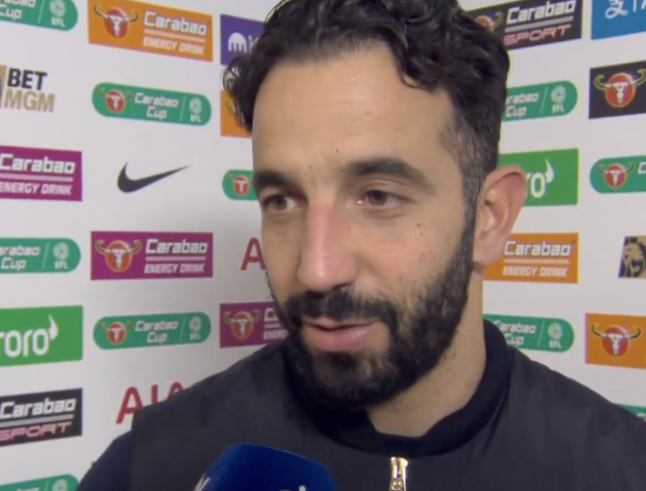 曼联主帅阿莫林谈英联杯失利：虽败犹荣，需专注未来