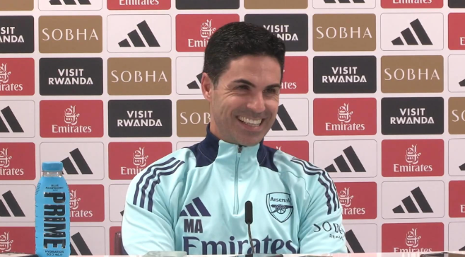 阿森纳主帅阿尔特塔谈英超第17轮对阵水晶宫及执教感受