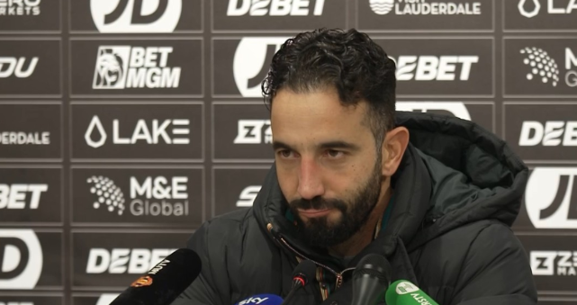 曼联主帅阿莫林谈英超第19轮对阵纽卡斯尔：专注工作，回馈球迷