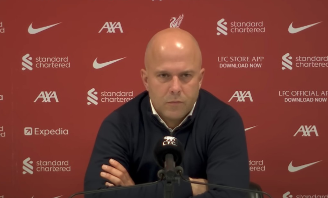 利物浦主帅斯洛特谈英超第19轮对阵西汉姆联：压力常在，期待全队发挥