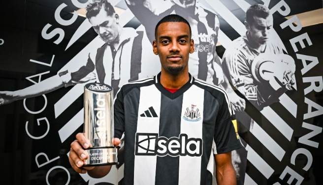 伊萨克荣膺纽卡12月最佳，畅谈帽子戏法与团队进步