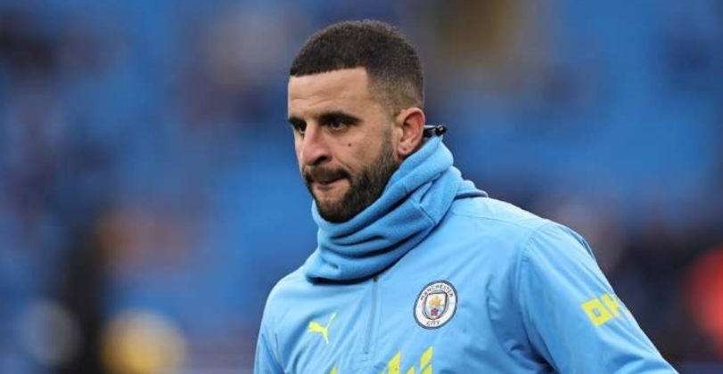 凯尔-沃克加盟米兰或受托莫里离队影响