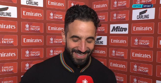 阿莫林谈足总杯晋级：精神力量助曼联取胜，期待下一轮挑战