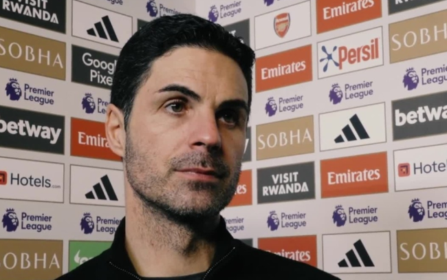 阿尔特塔谈阿森纳2-1胜热刺：球迷自豪，球队势头正盛