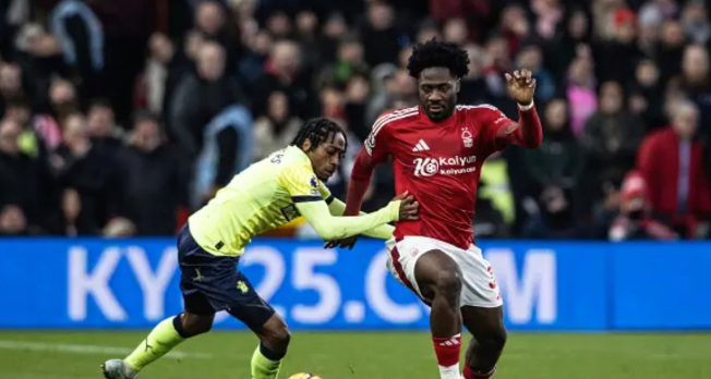 埃纳谈诺丁汉森林3-2胜南安普顿：努力训练，与顶级球队并驾齐驱