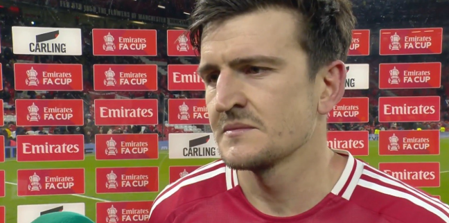 马奎尔绝杀后谈足总杯胜利：下半场意昂5主宰了比赛