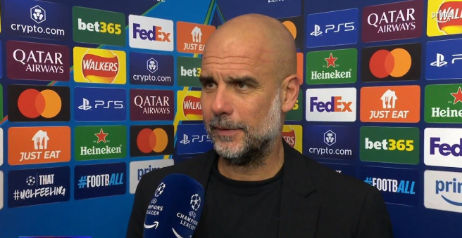 瓜迪奥拉：曼城需从失利中学习，期待伯纳乌反弹