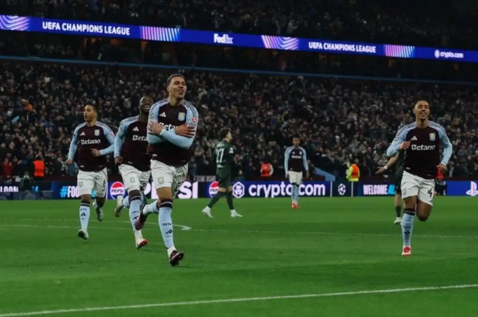 欧冠-阿斯顿维拉4-2力克凯尔特人，摩根-罗杰斯上演帽子戏法