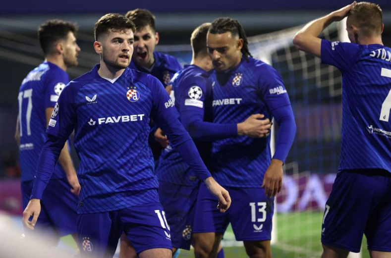 欧冠-AC米兰1-2不敌萨格勒布迪纳摩，无缘直接晋级