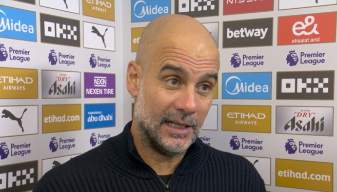 瓜迪奥拉：曼城错失机会，利物浦细节处理出色